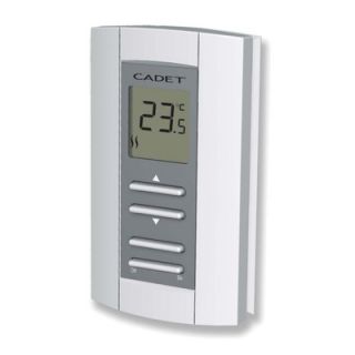 Cadet Double Pole Electronic Non Programmable Wall Mount Thermostat in