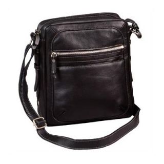 Winn International Full Grain Cowhide Leather CompactTravel/Camera Bag