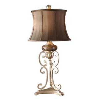 Uttermost Marcella Table Lamp in Antiqued Silver