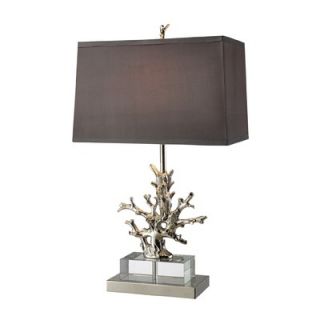 Dimond Lighting Covington One Light Table Lamp in Polished Nickel