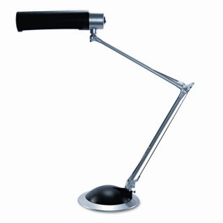 Full Spectrum Cable Suspension Desk Lamp, Black/Silver, 20 High