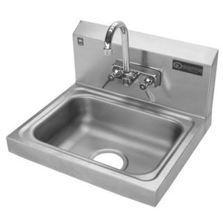 Griffin Hand Wash Sink with Gooseneck Faucet   H30 124C