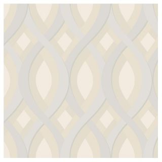 York Wallcoverings Candice Olson Dimensional Surfaces Oval and Diamond