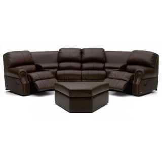 Palliser Furniture Charleston Leather Home Theatre Reclining Sectional