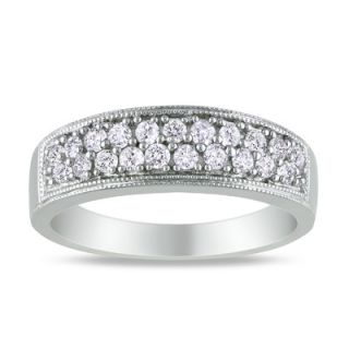 Amour Sterling Silver White Diamonds Fashion Ring   FC06K0 M5FB
