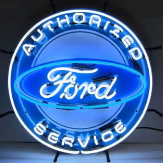 Neonetics Ford Neon Sign with Silkscreen Backing