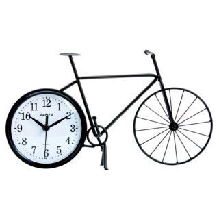 Maples Clock Silhouette Bicycle Table Clock   MTC146