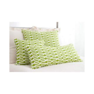 Graphic Traffic Links 18 Decorative Pillow in Key Lime