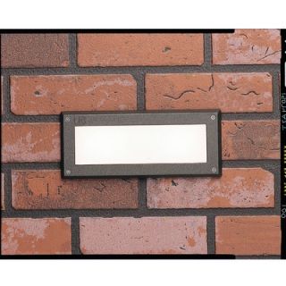 Kichler Architectural Bronze Outdoor Recessed Brick Light with Glass