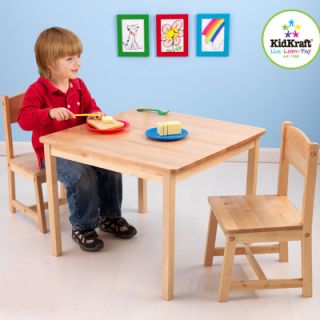 KidKraft Aspen Kids 3 Piece Table and Chair Set