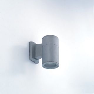 Eurofase One Light Outdoor Cylindrical Wall Sconce in Grey   19201