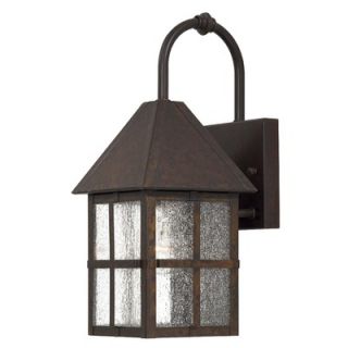 Great Outdoors by Minka Townsend Outdoor Wall Lantern in Rust