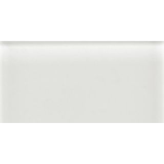 Daltile Glass Reflections 4 1/4 x 8 1/2 Glossy Wall Tile in White