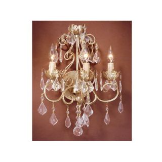 Vaxcel Newcastle Wall Sconce in Gilded White Gold   NC WLU003GW