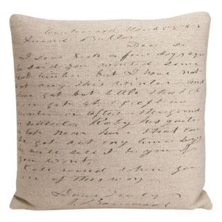 French Laundry Home Artisan Script Pillow   FLARTSCRPT