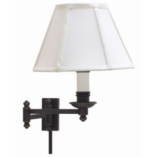 House of Troy Decorative Swing Arm Wall Lamp in Oil Rubbed Bronze