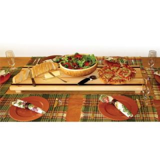 Tableboards Medium Maple Serving and Cutting Board with Walnut Accent