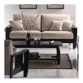 Wildon Home ® Mission Style Sofa and Loveseat Set in Pear