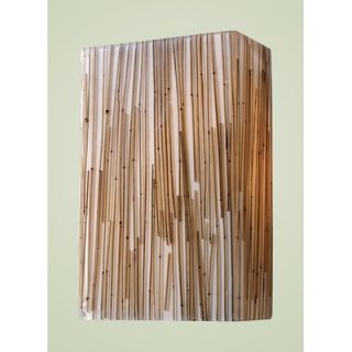 Elk Lighting Modern Organics Wall Sconce with Bamboo Stem Material