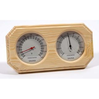 Baltic Leisure Deluxe Wood Thermometer and Hygrometer