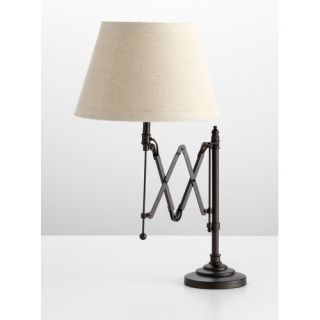 Edward Scissor Table Lamp in Old World