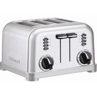 Cuisinart 4 Slice Toaster in Brushed Stainless Steel