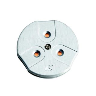 Modular LED Puck Bright Disc in Brushed Nickel