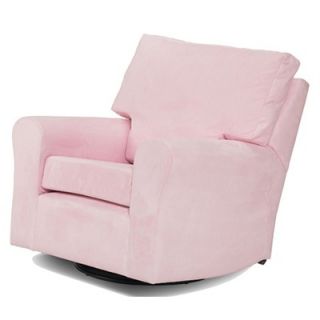 Harmony Kids Modern Square Back Adult Glider in Pink