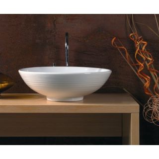 WS Bath Collections Ceramica Vessel Sink in White