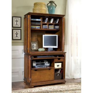 Home Styles Homestead Compact Office Cabinet and Hutch   88 5527 190