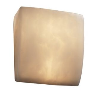 Justice Design Group Clouds Two Light ADA Wall Sconce with Resin Shade