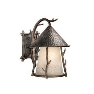 Vaxcel Woodland Outdoor Wall Lantern in Autumn Patina