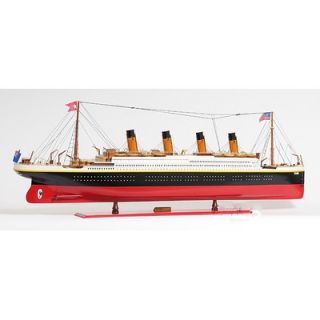 Old Modern Handicrafts X Large Titanic Painted Boat