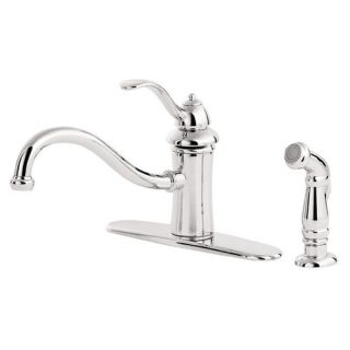 Parisa One Handle Kitchen Faucet with Sidespray