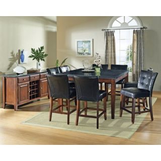 Steve Silver Furniture Granite Bello Counter Height Parsons Chair in