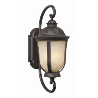 Frances II Large Exterior Hanging Wall Mount Lantern in Oiled Bronze