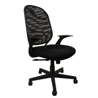  Back Bonded Office Chair with Curved and Padded Arms   238 027
