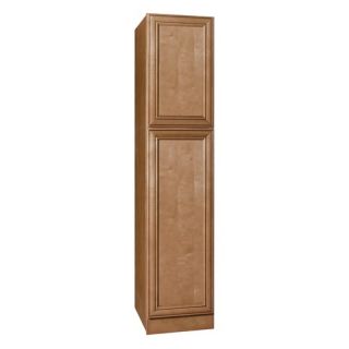 Heritage Series 84 x 18 x 21 Maple Tall Linen Cabinet in Ginger