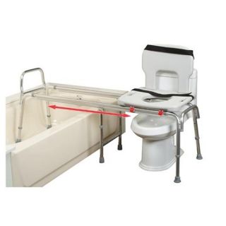 Extra Long Toilet to Tub Sliding Transfer Bench