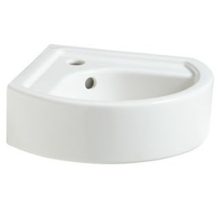 Porcher Solutions Small Corner Bathroom Sink   26010 00