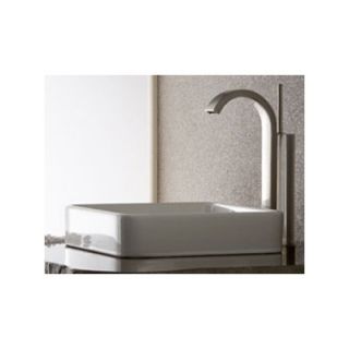 Porcher Equility Petite Square Basin in White   15110 00.001