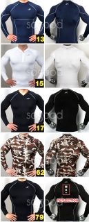  Long Sleeves Shirts 10styles M 2XL Sports Base Under Layer Golf