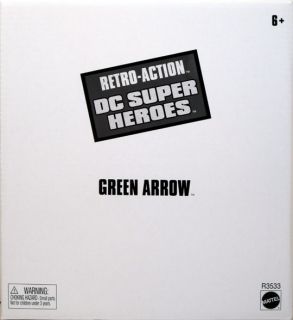 Green Arrow Retro Action DC Super Heroes Figure Oliver Queen Exclusive