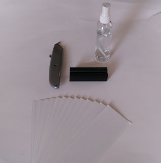 Golf Grip Kit   13 Strips of Tape, Blade, Solvent, Rubber Shaft Clamp