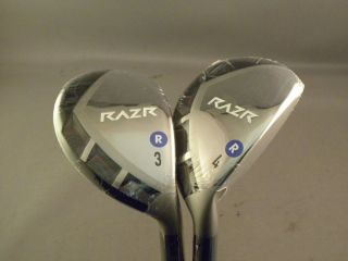 NEW Callaway RAZR X 3 Hybrid 21 4 Hybrid 24 Golf Clubs Regular Flex