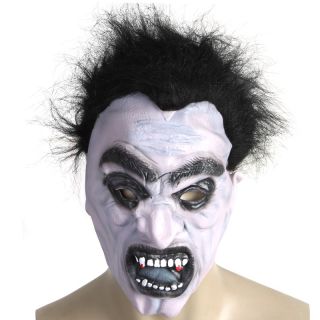 Creepy Scary Gross Mens Zombie Corpse Mask for Halloween Masquerade