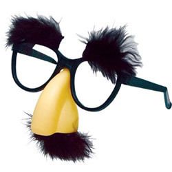 Groucho Marx Costume Beagle Puss Glasses Nose Mustache