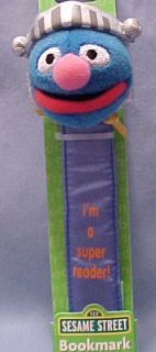 The always ADORABLE Super Grover can now hold your place when reading