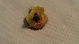 10k GOLD PSI DELTA OMEGA pin Fraternity/sorority pin, scrap gold