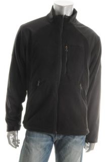 Hawke Co New Black Full Zip Water Resistant Thermo Fleece Jacket L